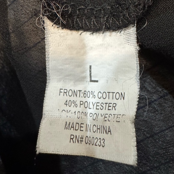 Velvet Thorn Sheer boho grunge style Black Graphic Top size Large - Picture 10 of 11